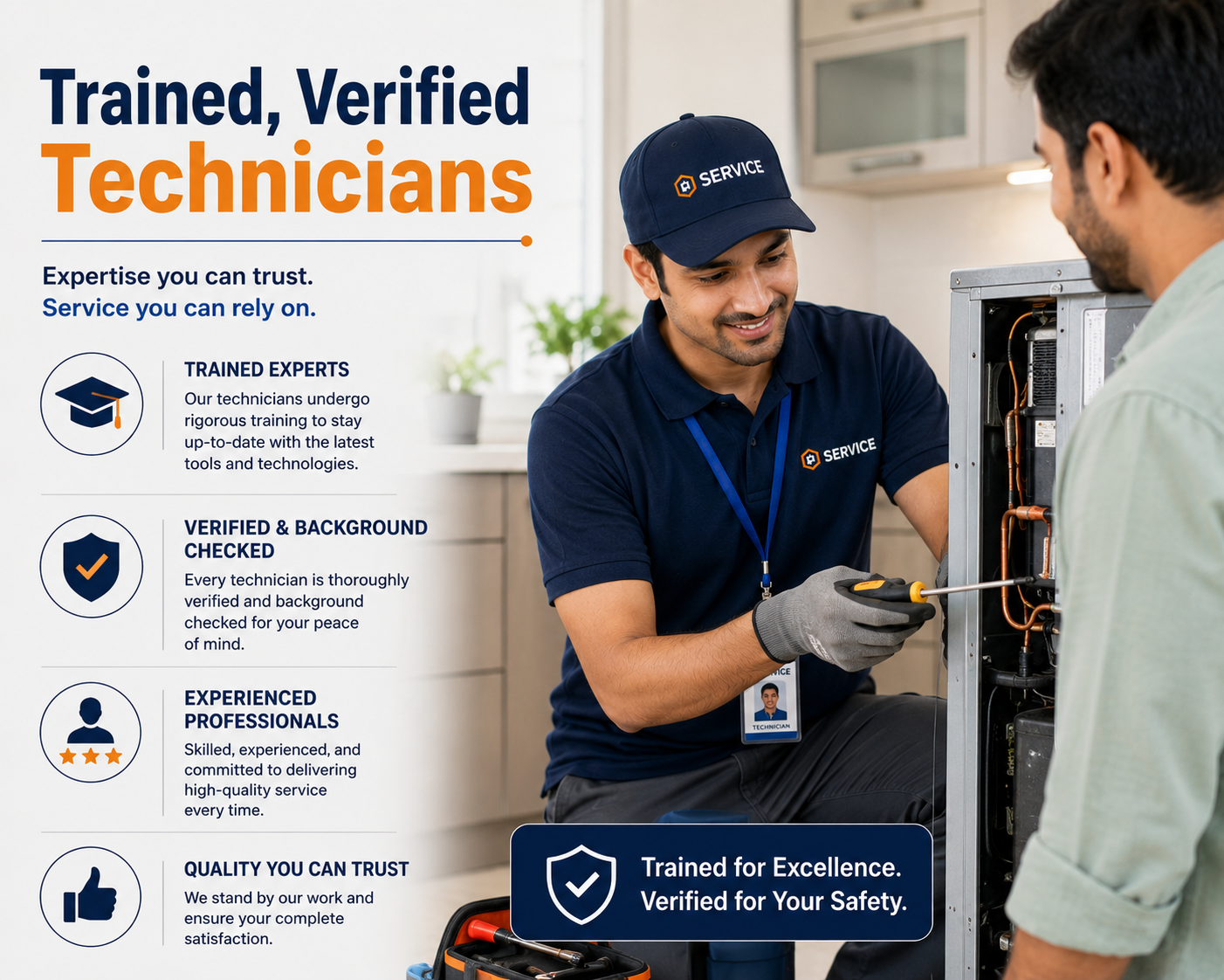 Trained Technicians