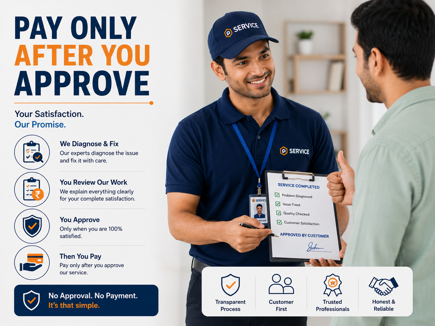 Pay After Approval